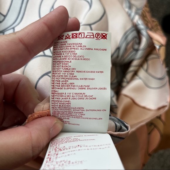 MARNI Chain Print Silk Dress Pleated - Picture 13 of 14